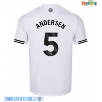 Camisa de time de futebol Fulham Joachim Andersen #5 Replicas 1º Equipamento 2025-26 Manga Curta
